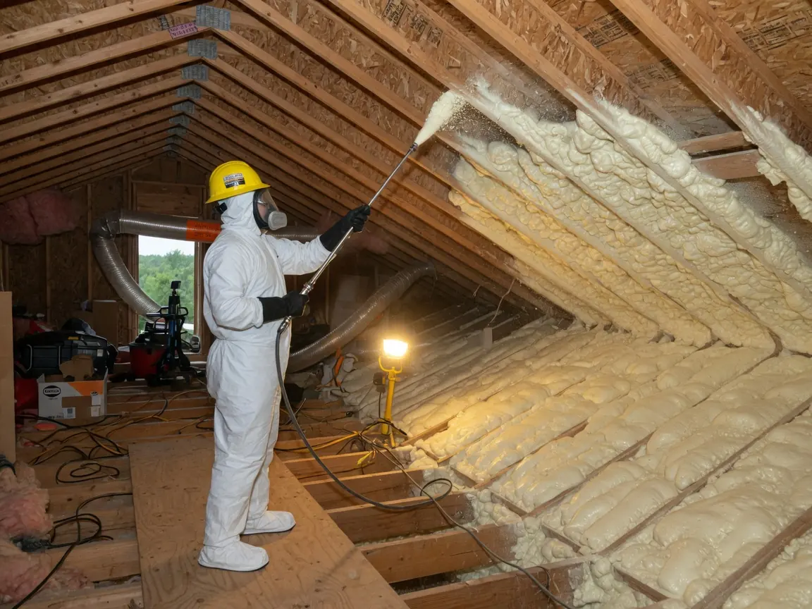 attic insulation in Owasso